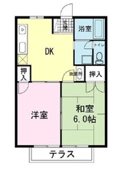 メゾンまちなかの物件間取画像